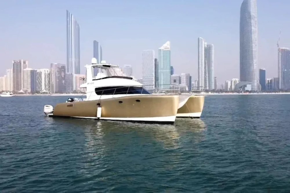 Captain Sam cruising catamaran